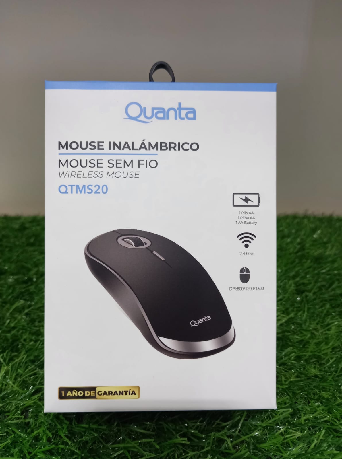 Mouse Inalámbrico Quanta  Cod. QTMS20
