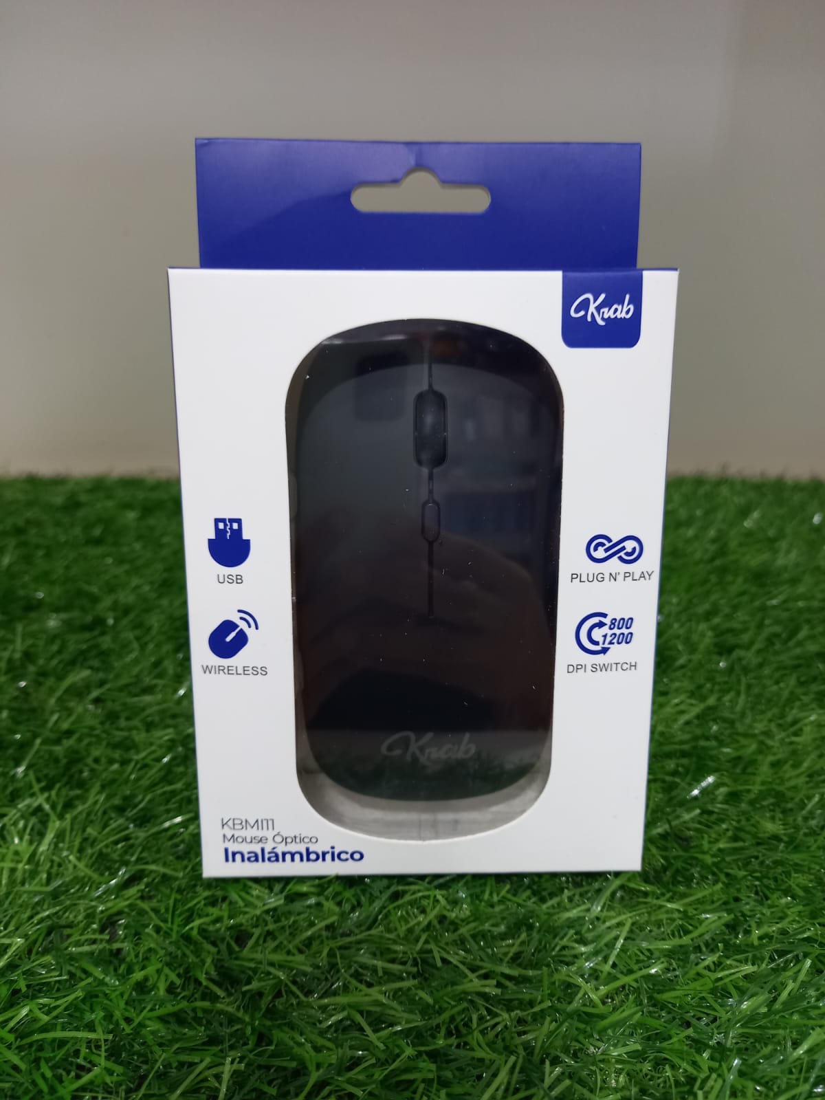 Mouse Inalámbrico Krab Cod.KBMI11