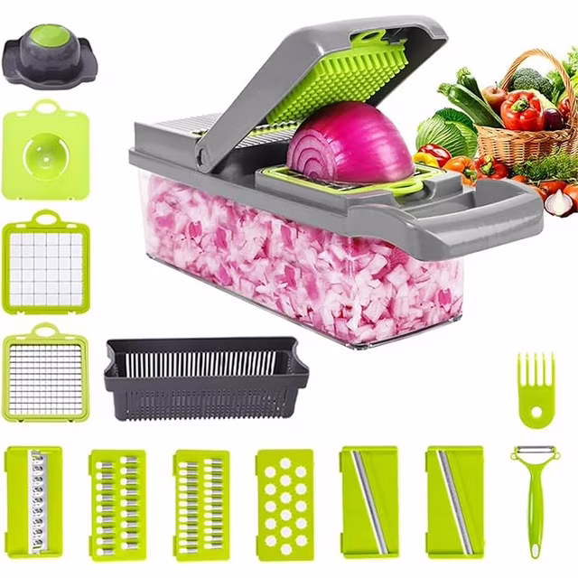 Cortador Y Rallador De Verduras Multifun 16 EN 1